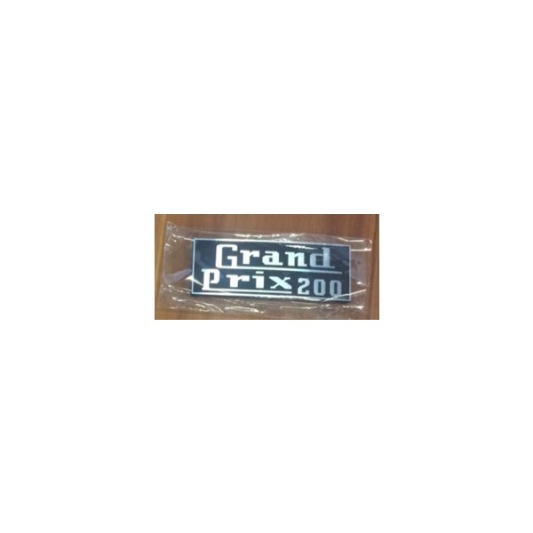 Royal Alloy Grand Prix200 sticker(metal)